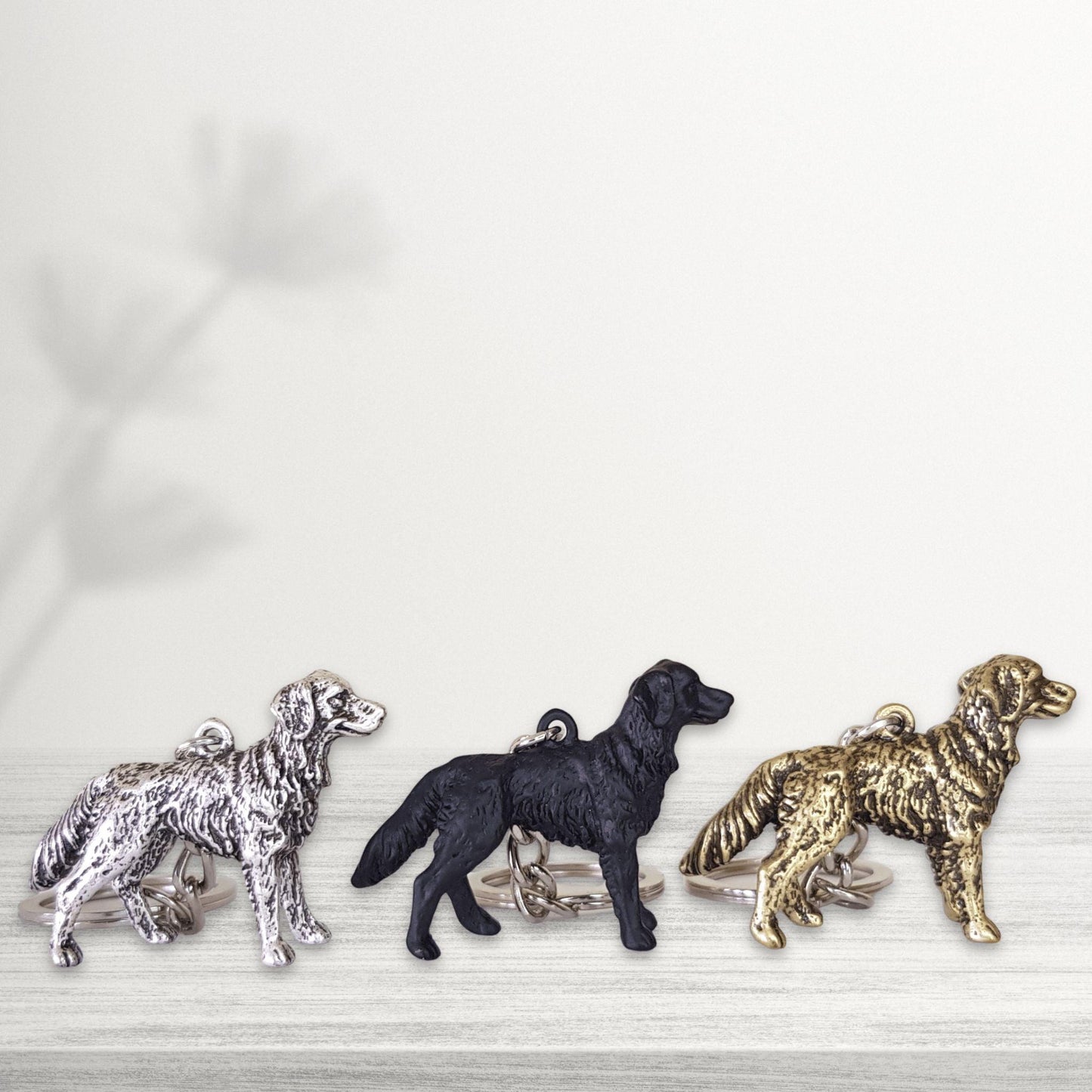 labrador retriever metal keychains