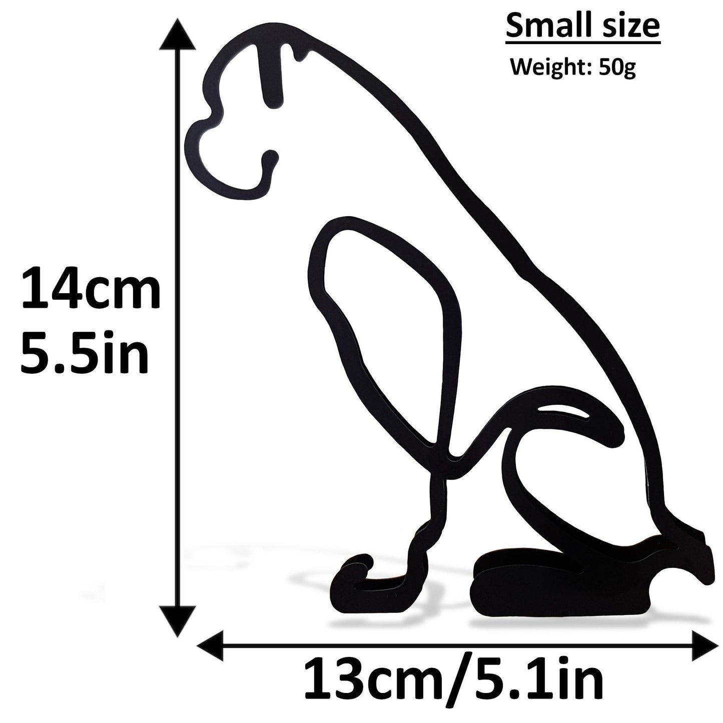 dimensions for small boxer dog artistic dog statue