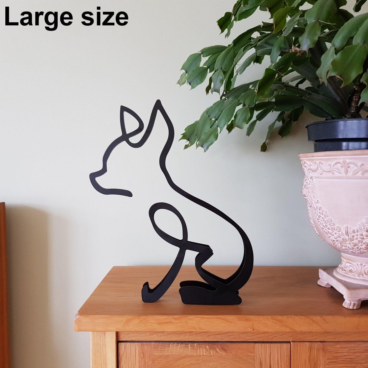 chihuahua stylish modern minimalist statue ornament gift