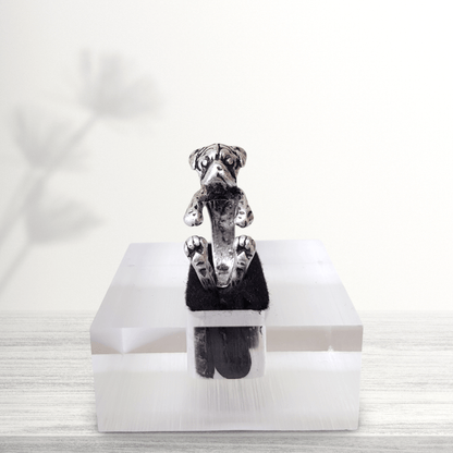 Cute Novelty Pug Dog Midi Ring - Doggo - Zone