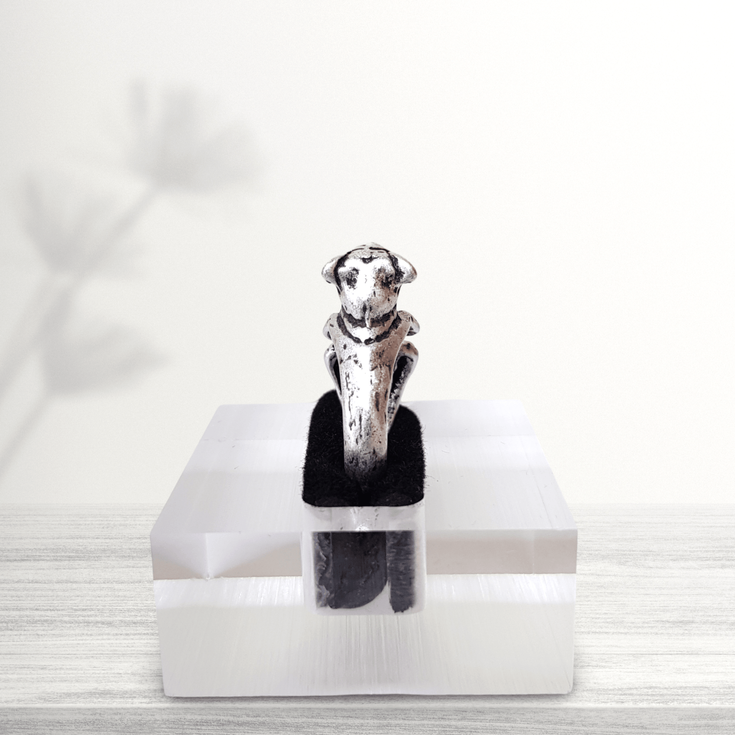 Cute Novelty Pug Dog Midi Ring - Doggo - Zone