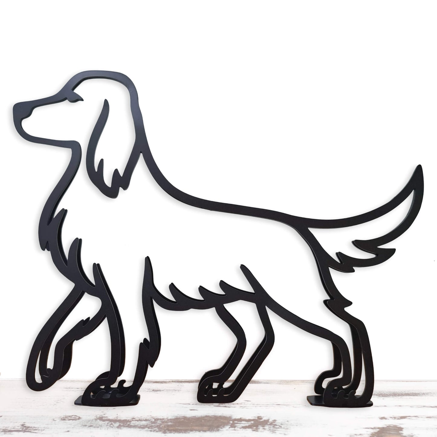 Irish Setter Minimalist Modern Dog Statue