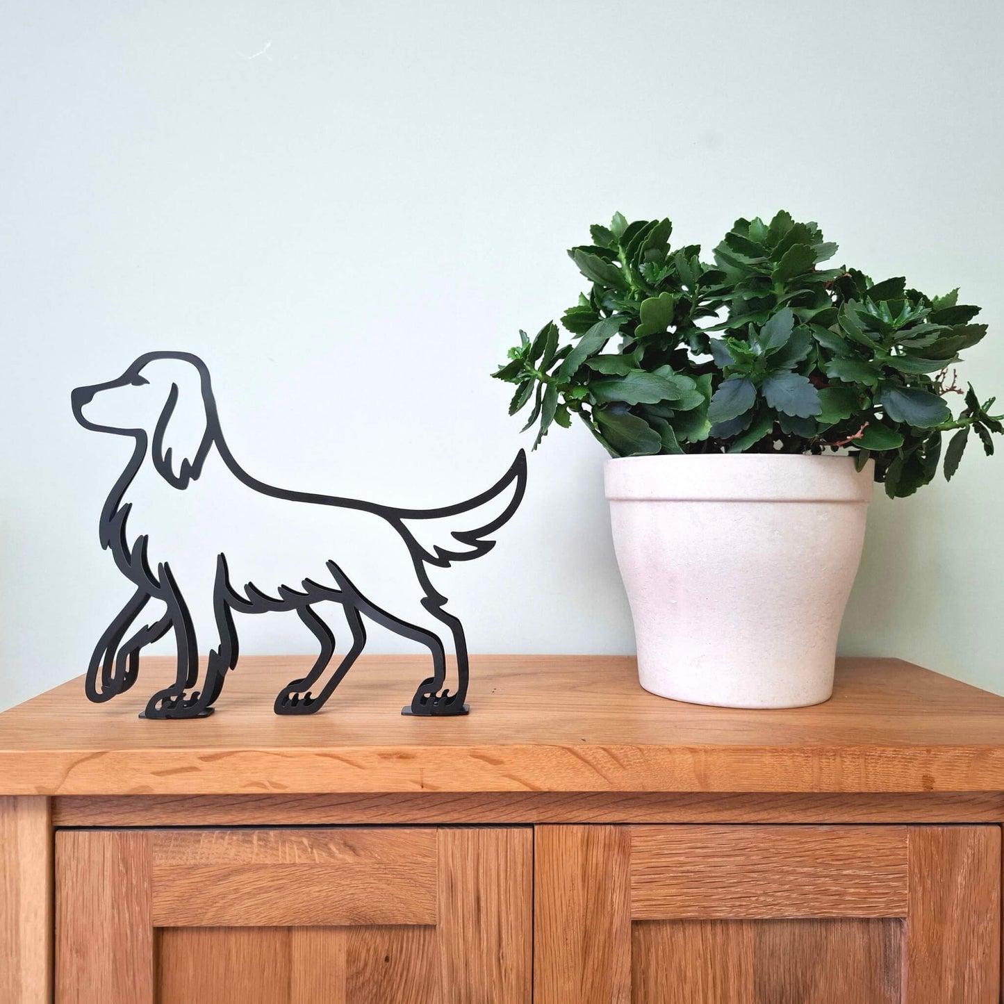 Irish Setter Minimalist Modern Dog Statue