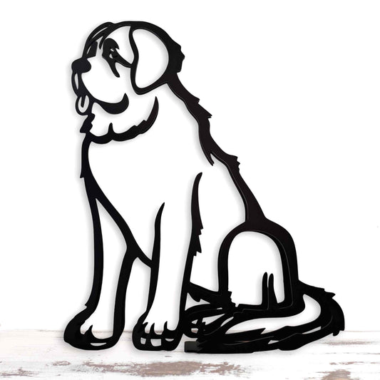 St. Bernard Statue Ornament